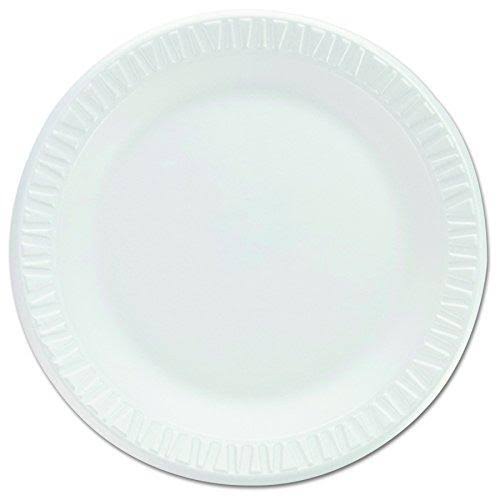 White Foam Plate 1000/Case C8627
