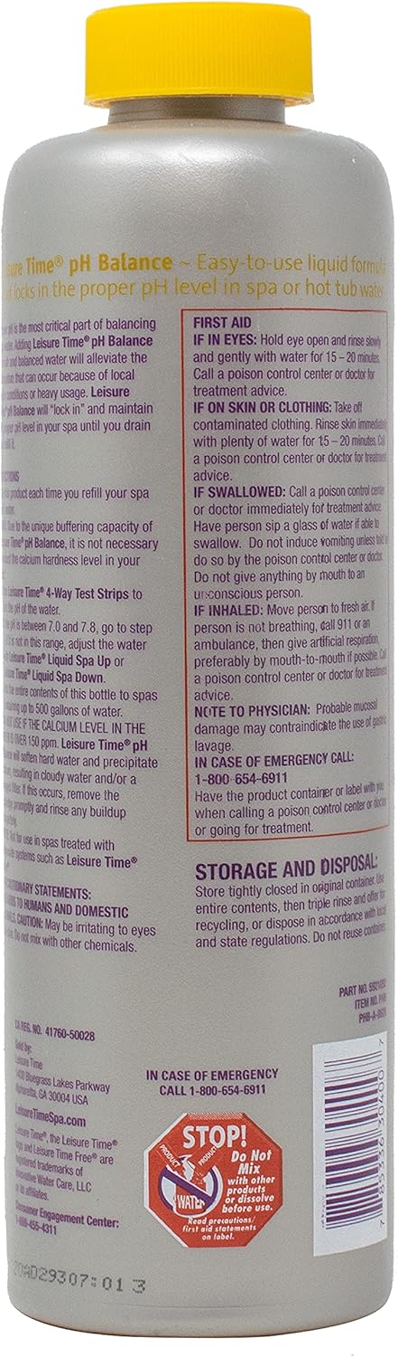 pH Balance for Spas and Hot Tubs (4 Pack) L168