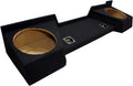 Dual 12 Subwoofer Sub Box Speaker Enclosure for Full Size Extended Cab Truck E42477