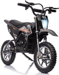 36V Electric Dirt Bike 350W Brushless Motor 15.5MPH Black H59085