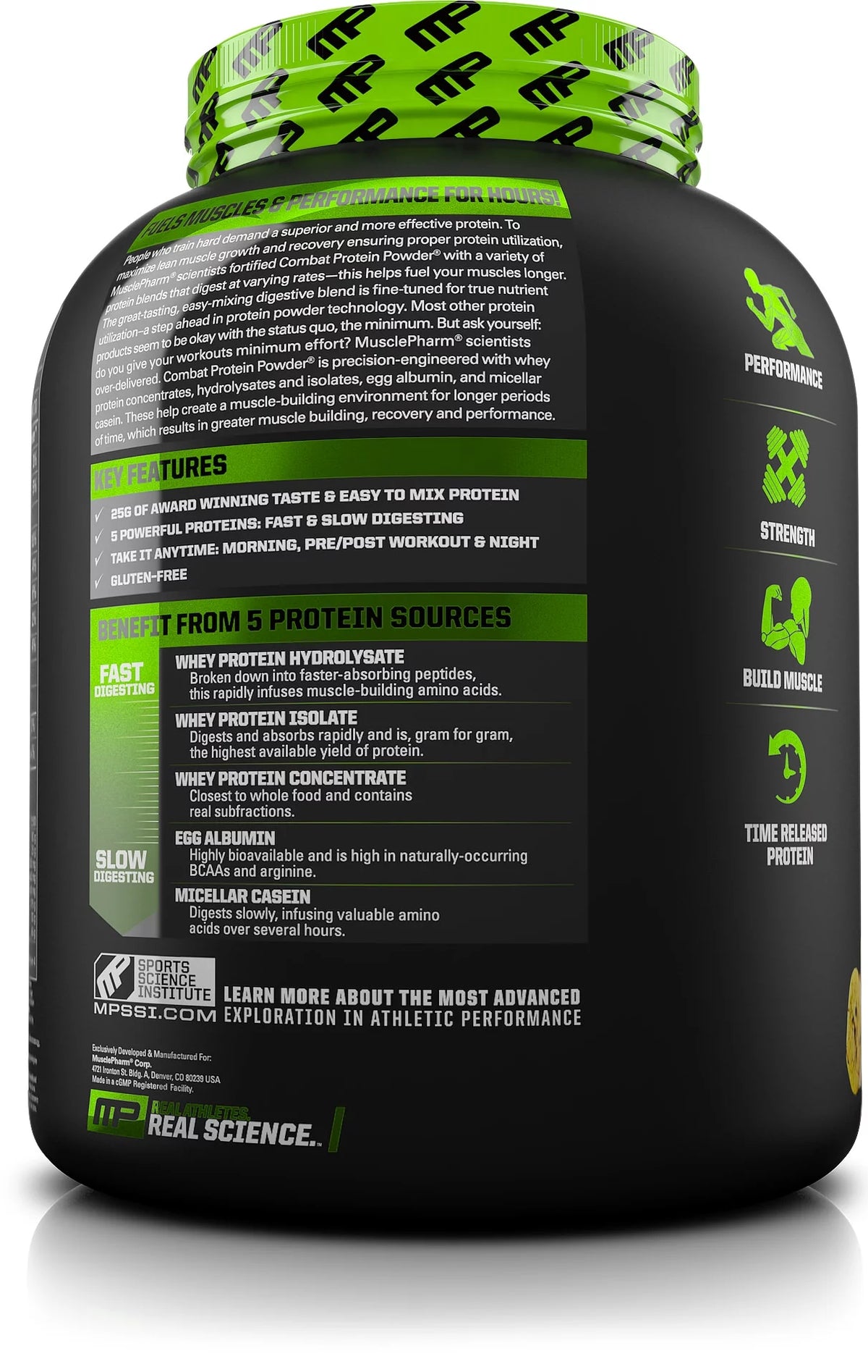 Cookies & Cream Protein Powder, 4 Lb R4727