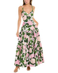 Pink Hydrangea Dress Q50808