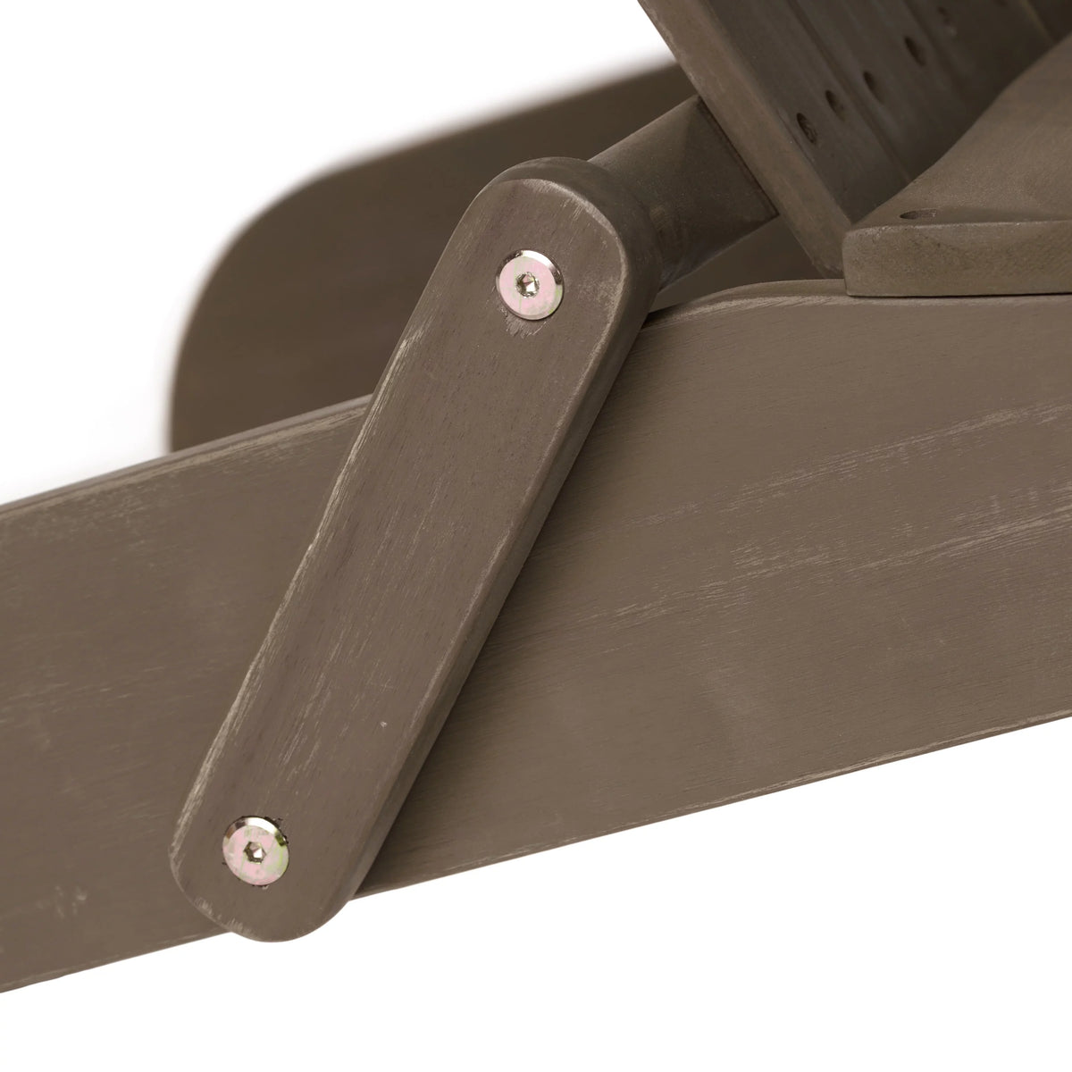 Grey Folding Wood Adirondack Chair Z317