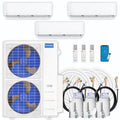 42,000 BTU 3 Zone Ductless Mini Split Air Conditioner and Heat Pump Y4373