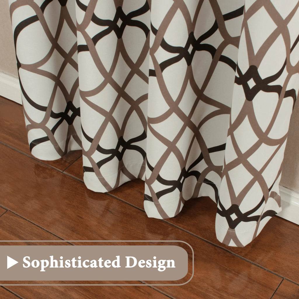 2 Piece Blackout Room Darkening Curtains H725947