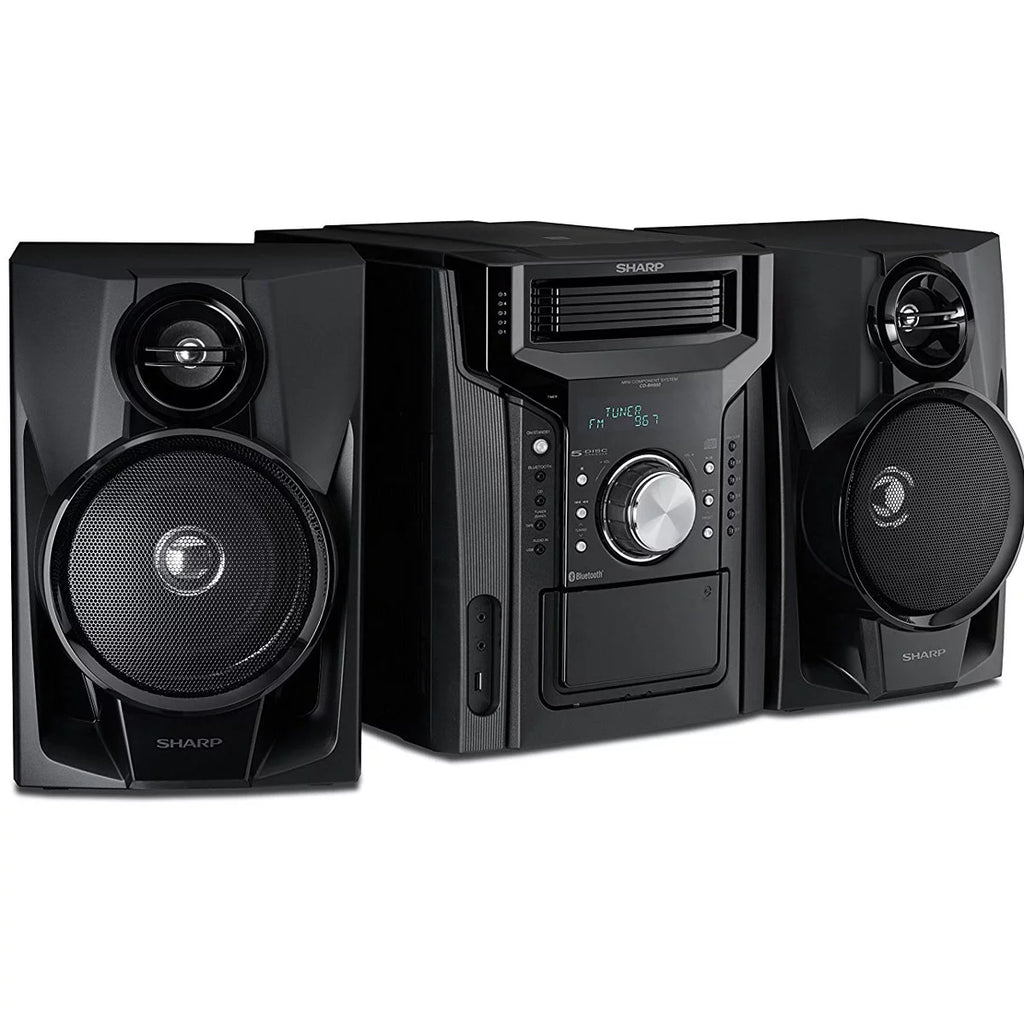 240W 5-Disc Mini Shelf Speaker System with Cassette I8966