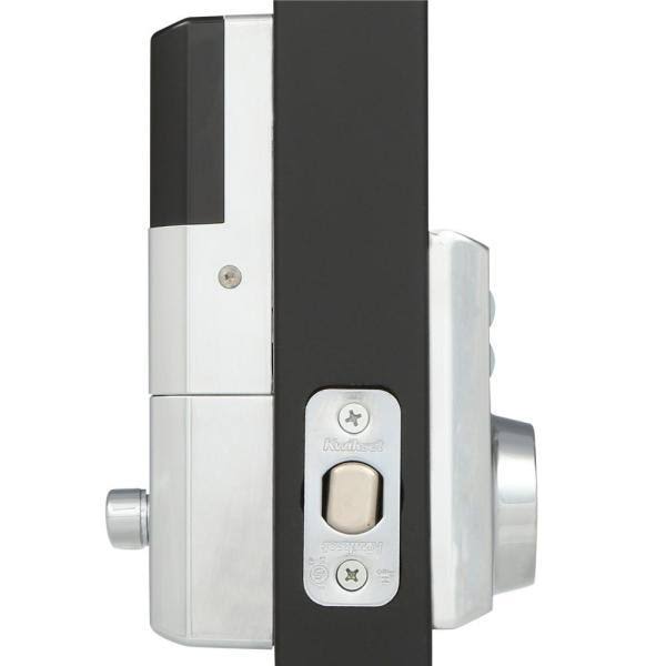 Polished Chrome Contemporary Deadbolt E15858