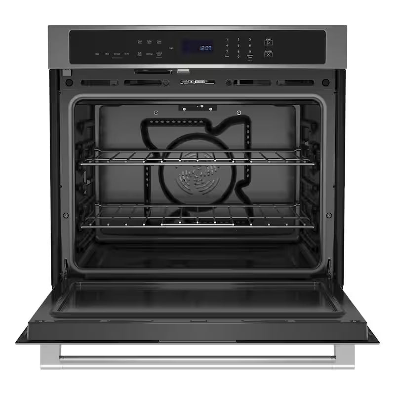 27 in. Single Electric Wall Oven with Convection Self-Cleaning in Stainless Steel C124