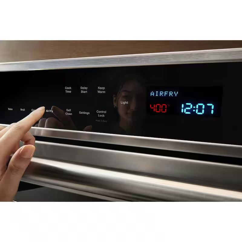 27 in. Single Electric Wall Oven with Convection Self-Cleaning in Stainless Steel C124