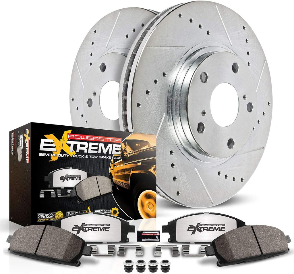 Front Carbon Fiber Ceramic Brake Kit W80730