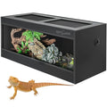 34 Gallon PVC Reptile Terrarium with Glass Sliding Door T266555