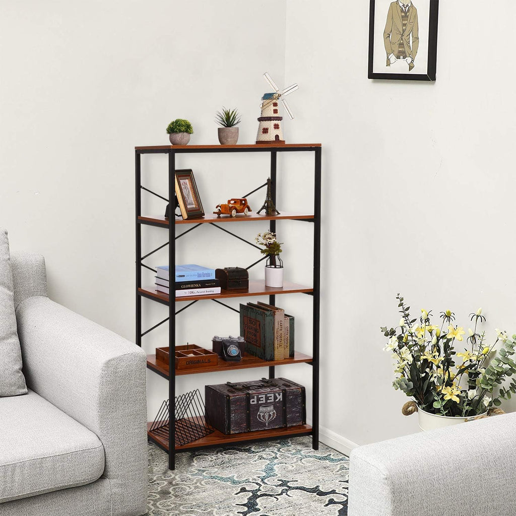 5 Shelf Tall Bookcase N114