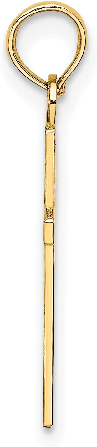 Polished Small Cross Pendant Charm K389862