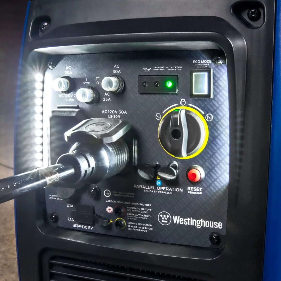 Gas Powered Portable Inverter Generator with CO Sensor D292