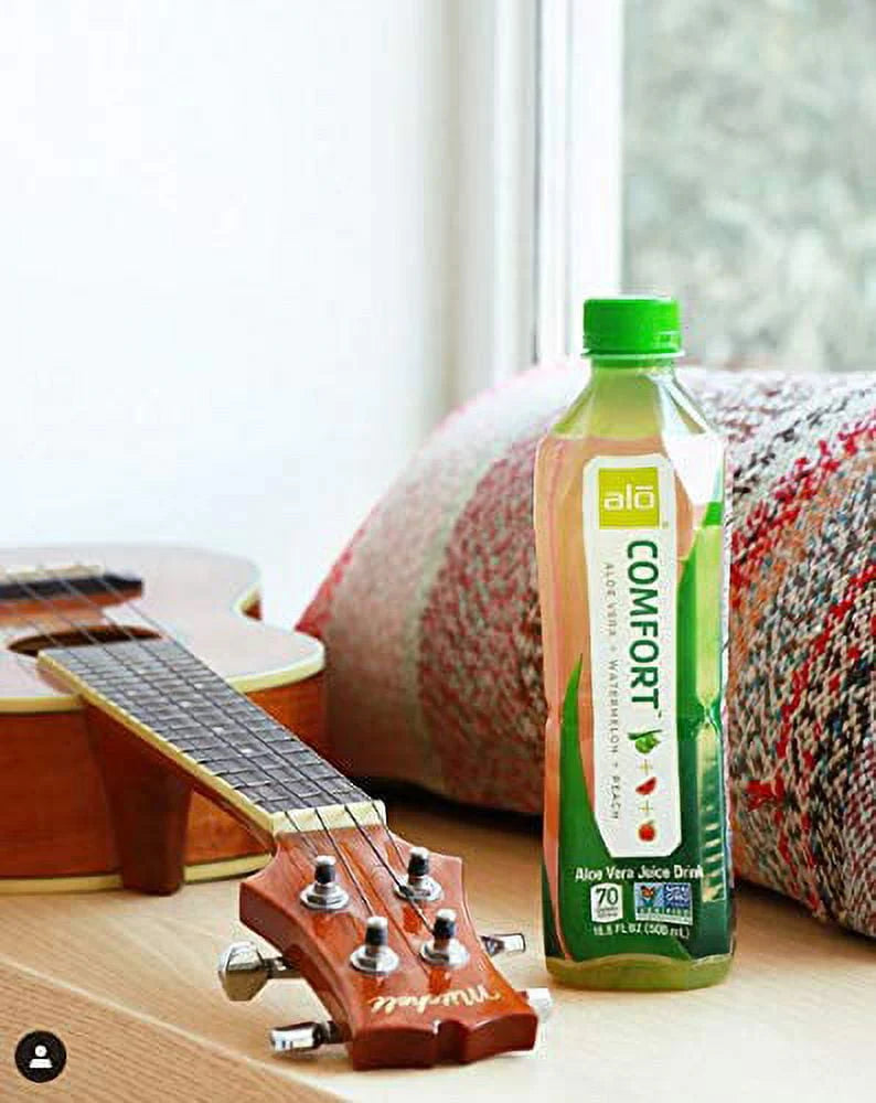 Watermelon Peach Juice with Aloe Vera 6.9 Fl. Oz. H255