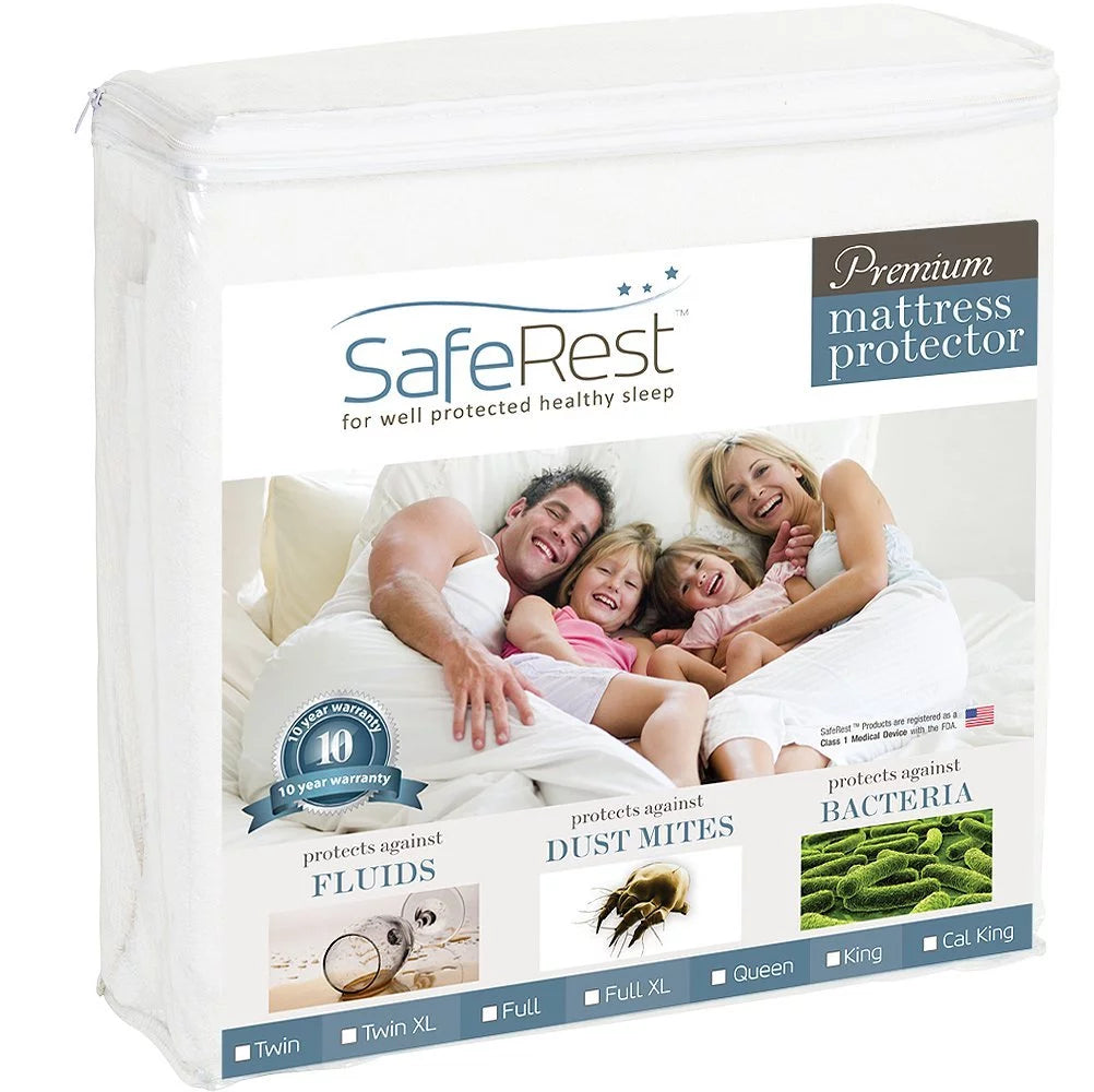Full Size Waterproof Hypoallergenic Mattress Protector D35222