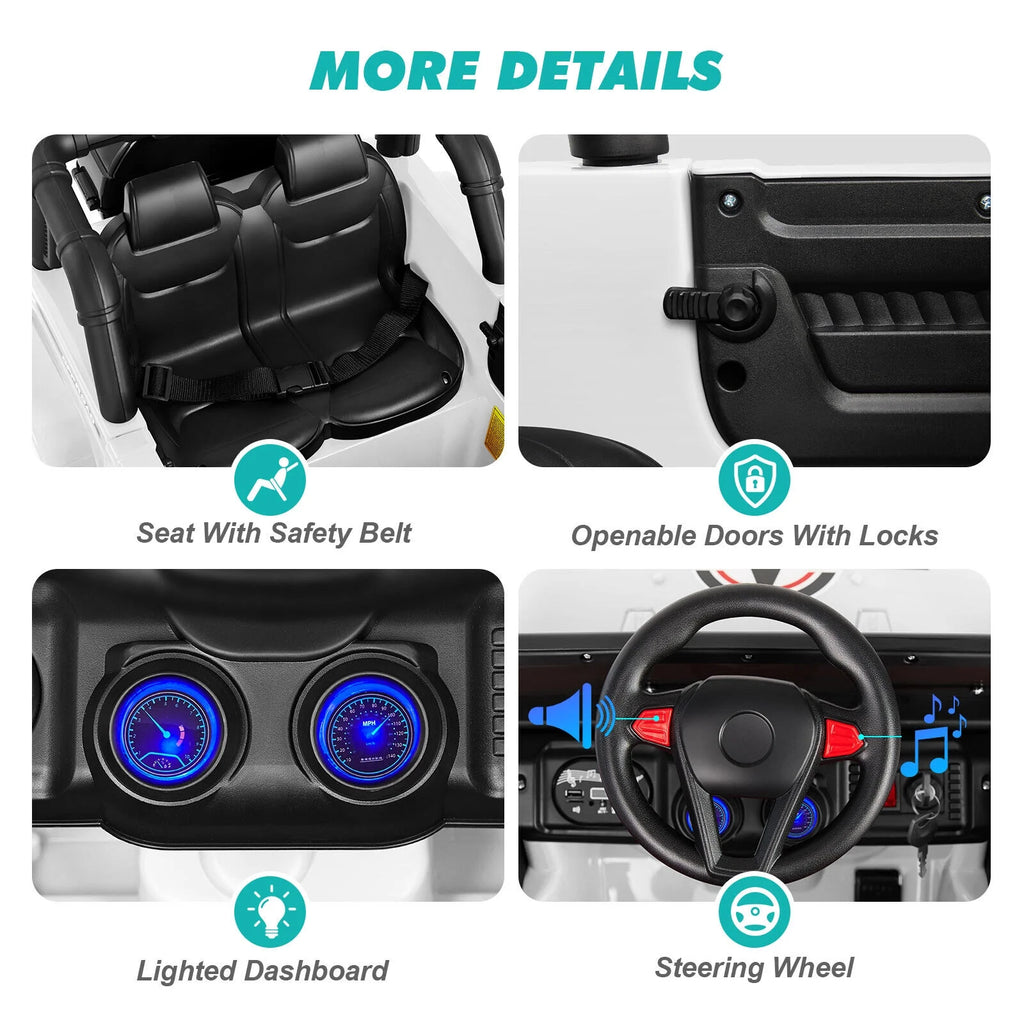 12V Kids Ride on Truck Electric Car with Remote Control L847335