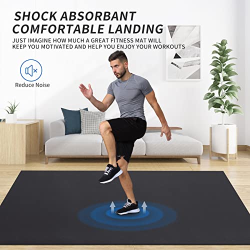 Extra Large Non-Slip 7mm Workout Mat W563094