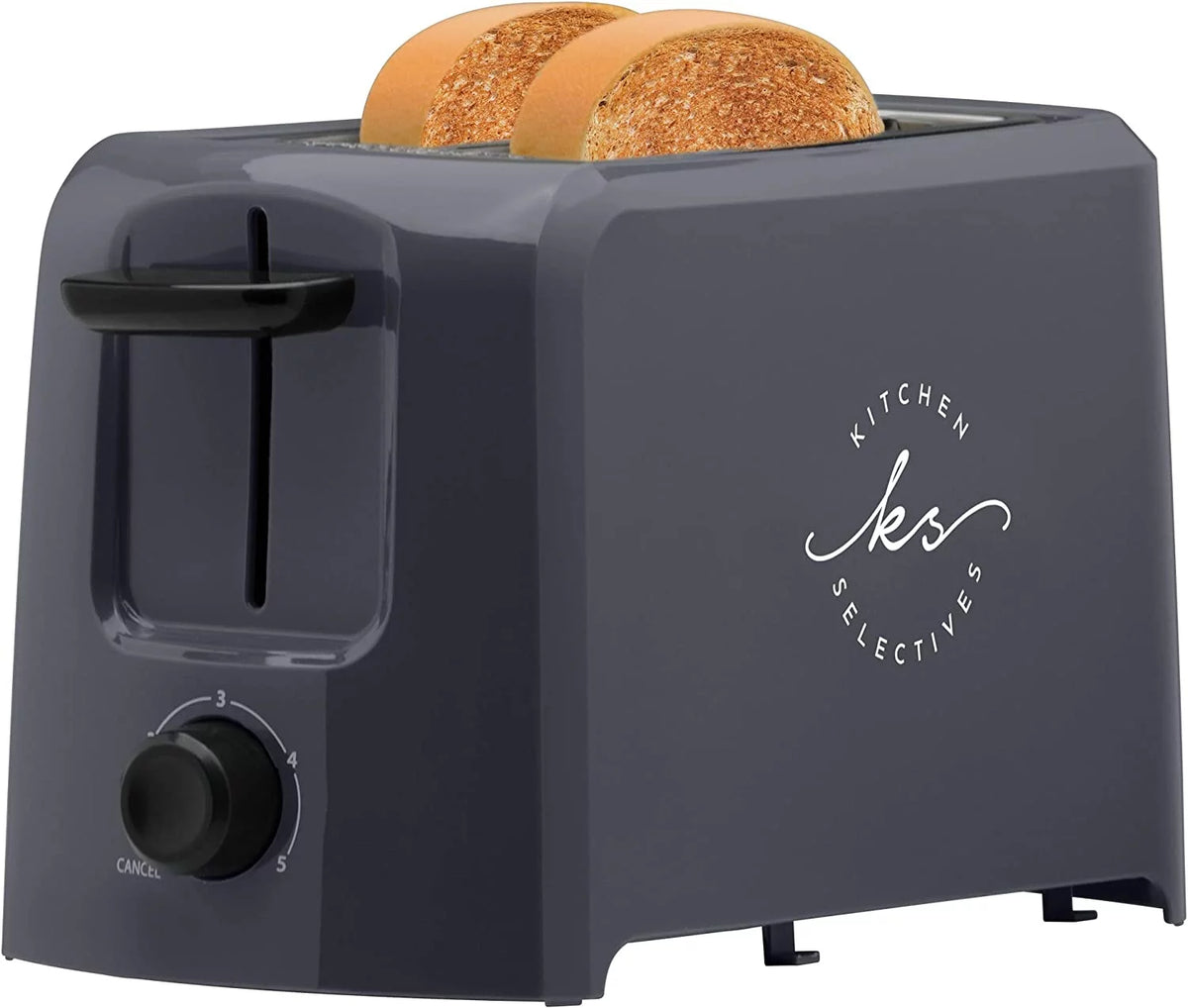 2 Slice Toaster Dark Gray W304