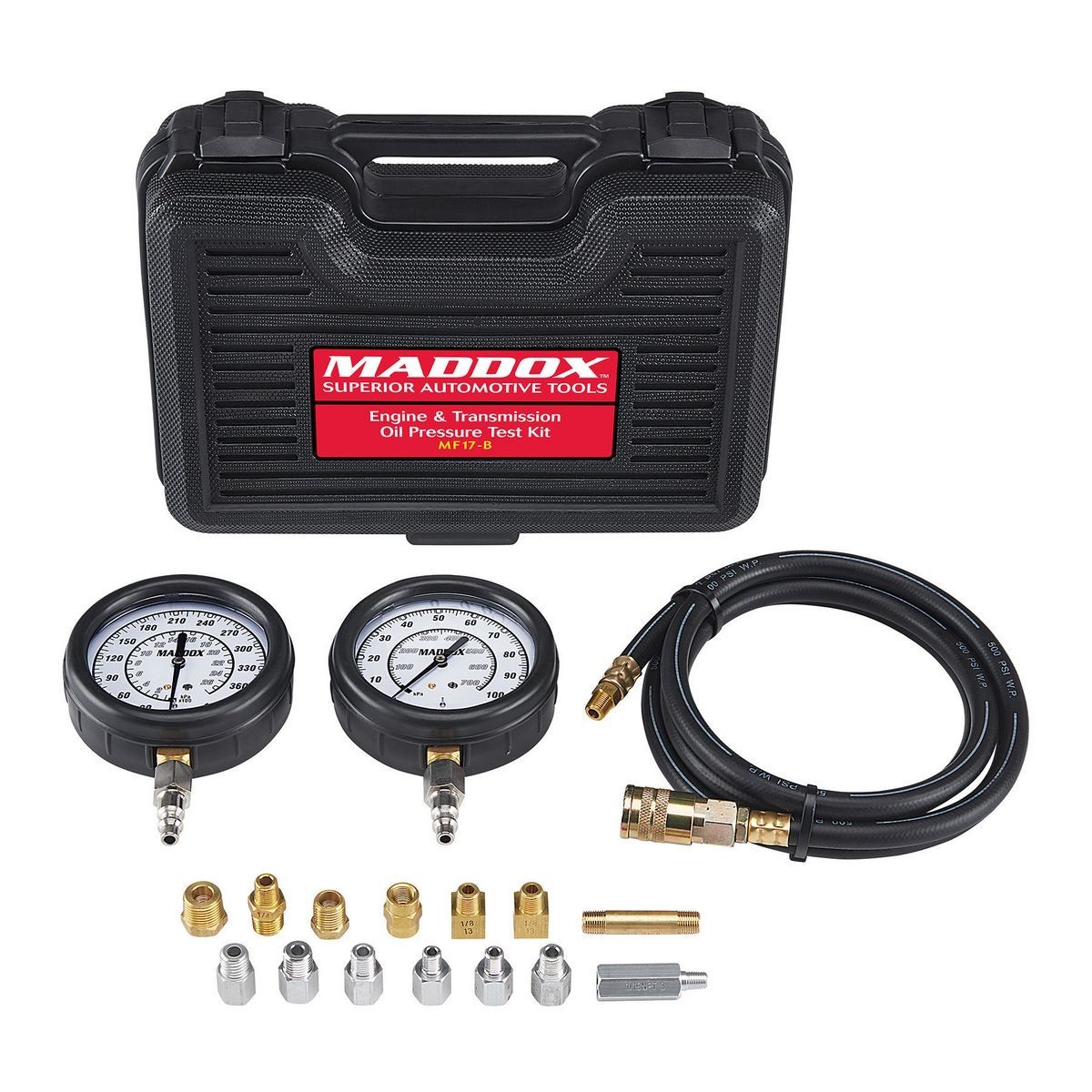 Engine and Transmission Oil Pressure Test Kit K174