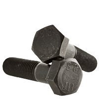 M10 x 60mm Hex Cap Screw Class 8.8 Plain Steel 100 pcs F161821