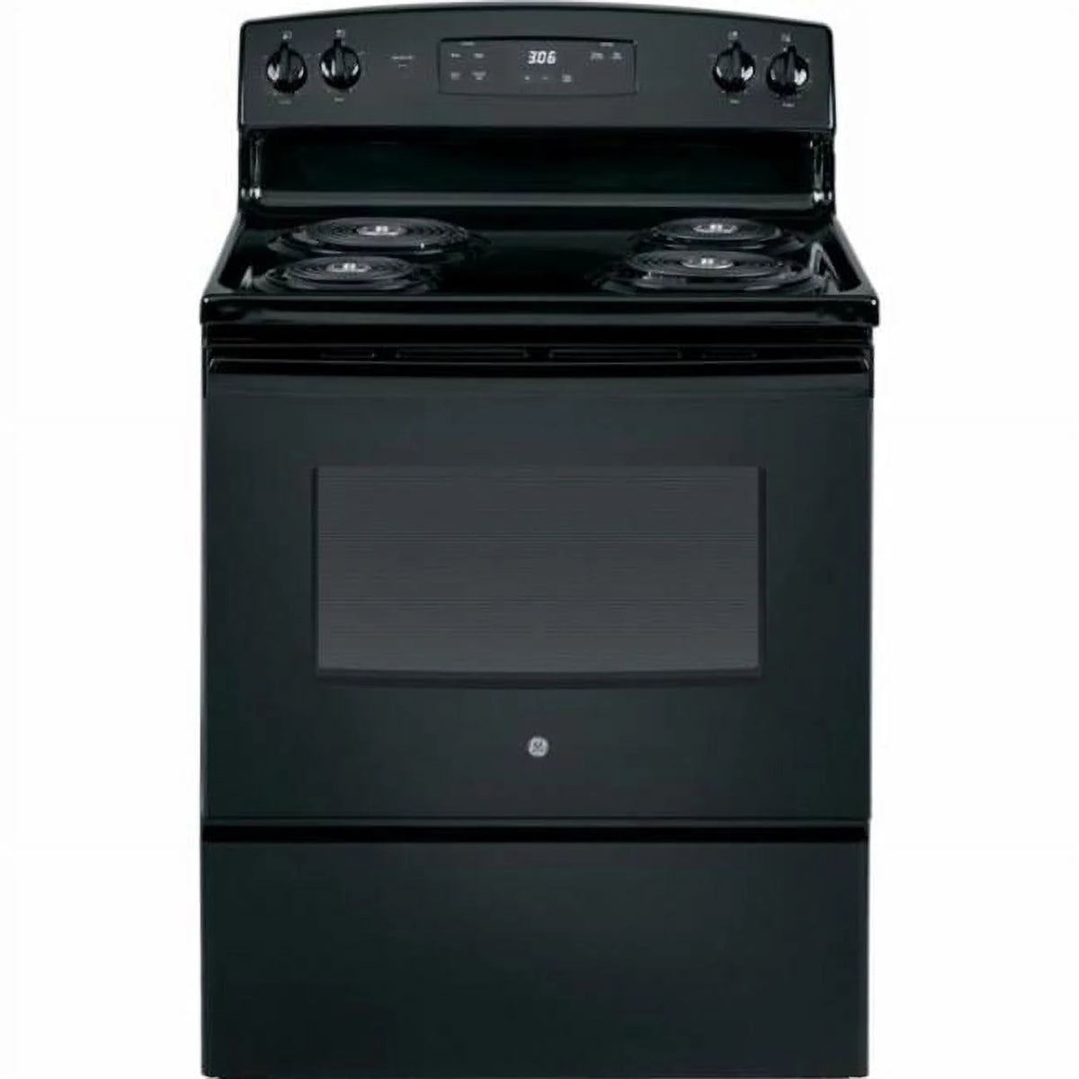 Black Natural Gas Electric Range G49042