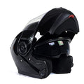 Gloss Black Modular Motorcycle Helmet with Drop Down Visor XX-Large K912605
