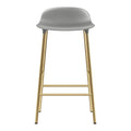 Counter Height Metal Legs Bar Stool W74729