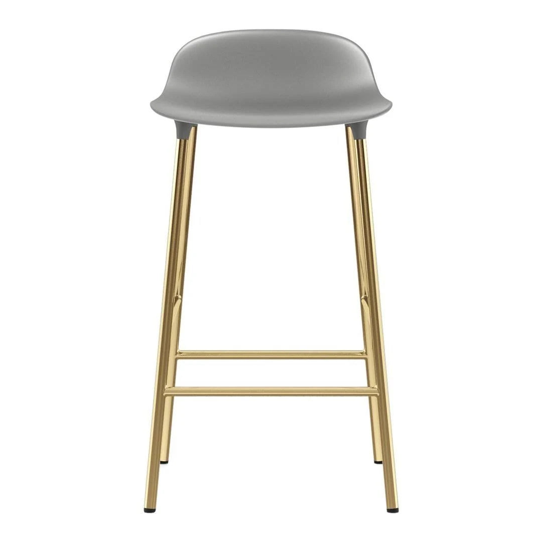 Counter Height Metal Legs Bar Stool W74729