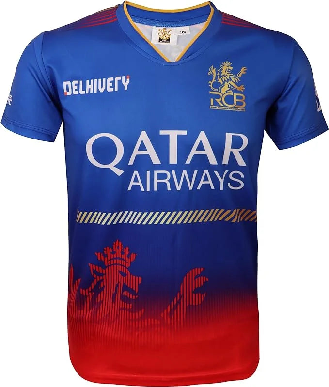 RCB VIRAT 18 Men's Cricket Jersey Half-Sleeve H56936