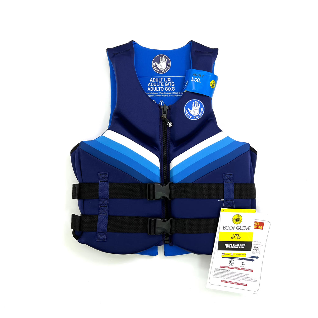 Blue Evoprene Life Jacket and Vest V716