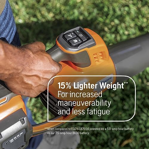 Leaf Blower, 200-MPH 800-CFM, 40V Lithium-Ion Battery and Charger Included I88186