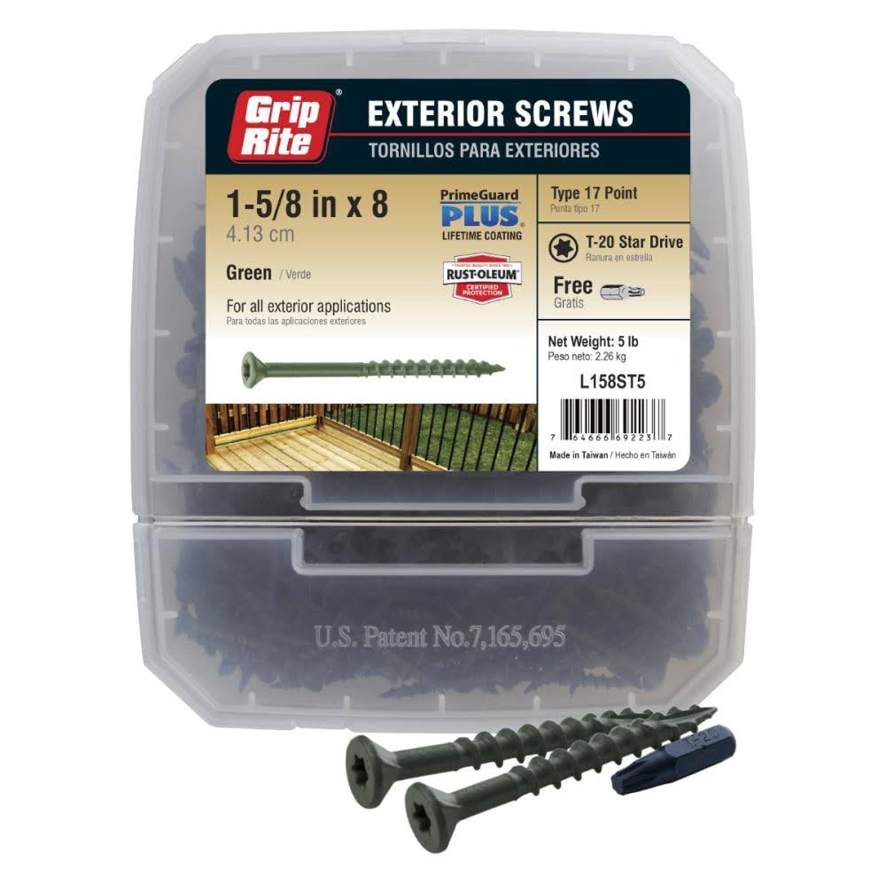 1.625 in. 5 lbs No.8 Star Bugle Head Deck Screws Y9151
