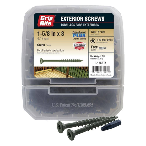 1.625 in. 5 lbs No.8 Star Bugle Head Deck Screws Y9151