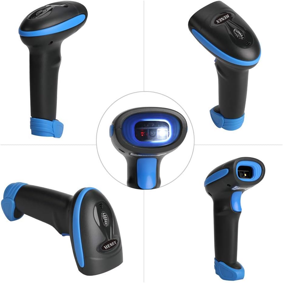 2D Wireless Barcode Scanner with USB I112