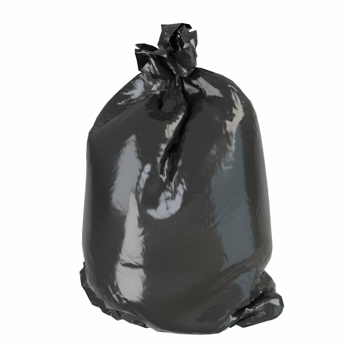 56 Gal Black Trash Bag, 100 Count H175151