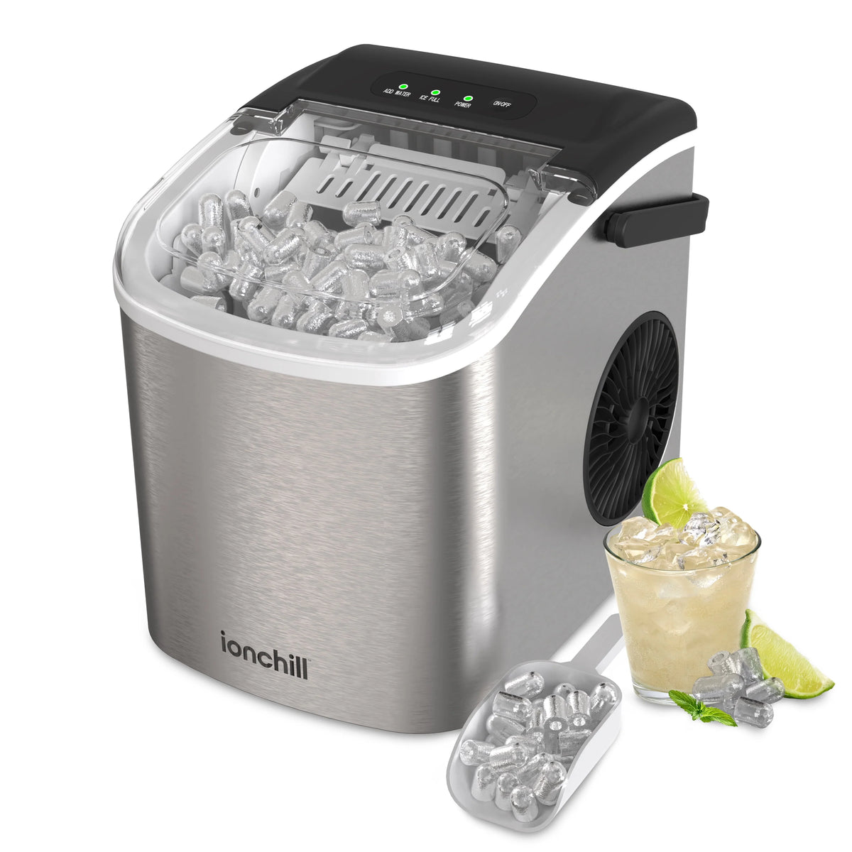 Portable Countertop Bullet Ice Maker H8617