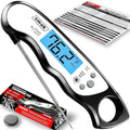 Waterproof Digital Instant Read Meat Thermometer with Backlight LCD U5482