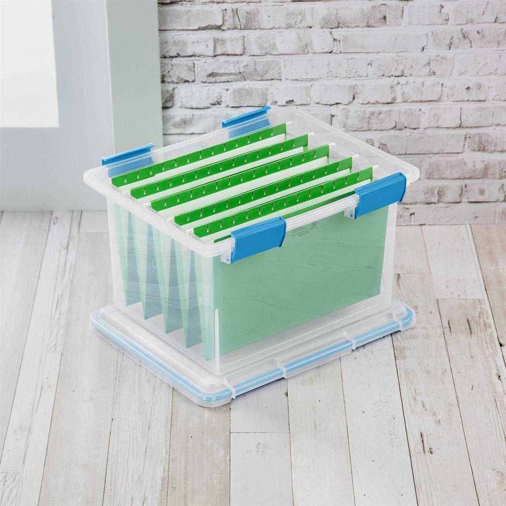 32 Qt Clear Gasket Box Set of 4 V353