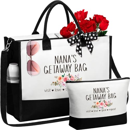 Canvas Tote Bag & Makeup Bag Gift Set D683096