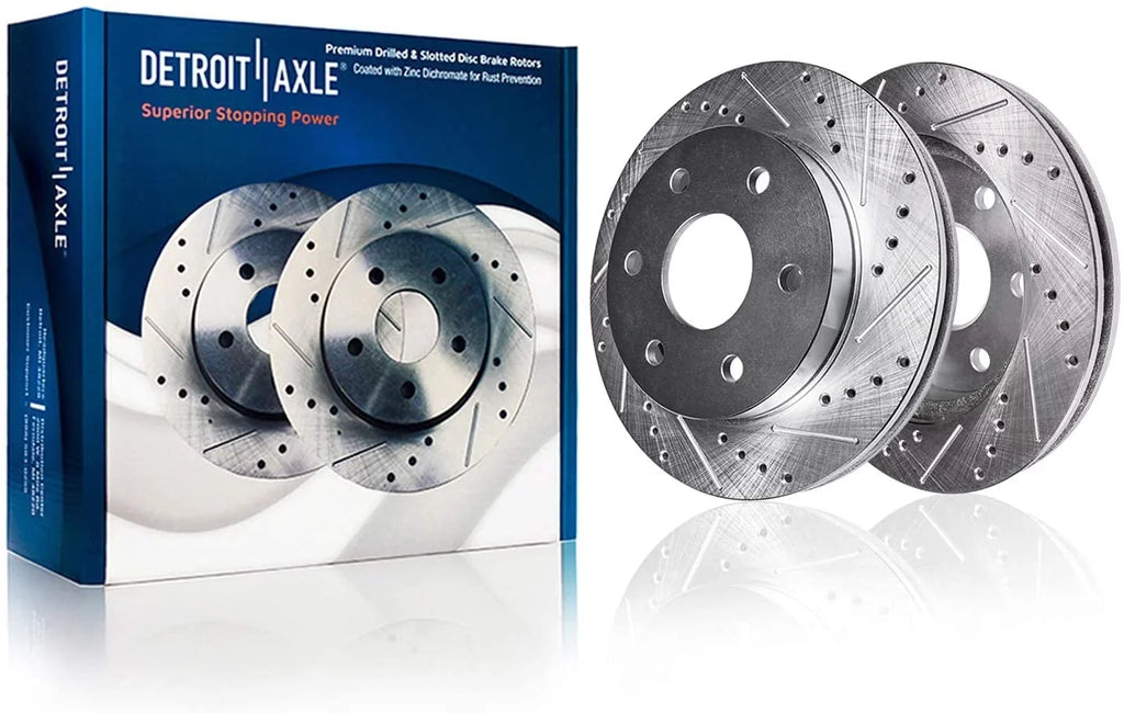 Drilled Slotted Brake Kit Ceramic Brake Pads U9099