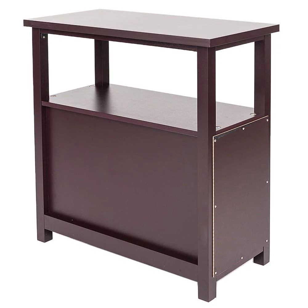 Brown Narrow End Table Y58449
