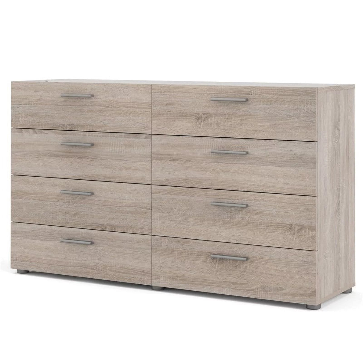 4 Piece Bedroom Set with 8 Drawer Dresser, 4 Drawer Chest, Two 2 Drawer Nightstands O750