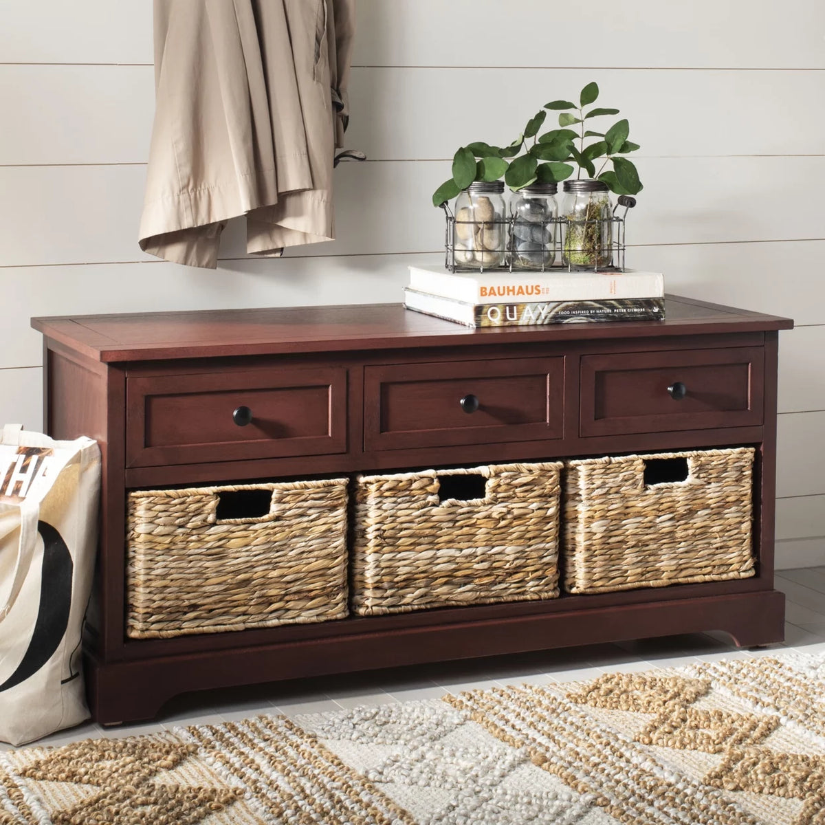 3-Drawer Storage Bench E79868