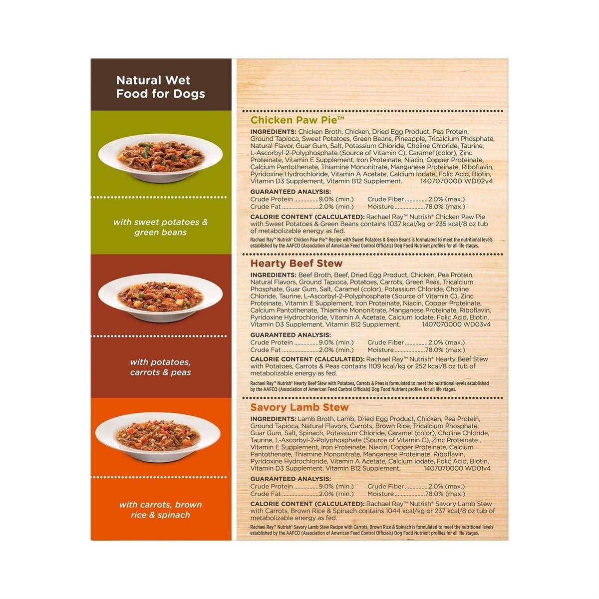 Natural Variety Pack Wet Dog Food G822121