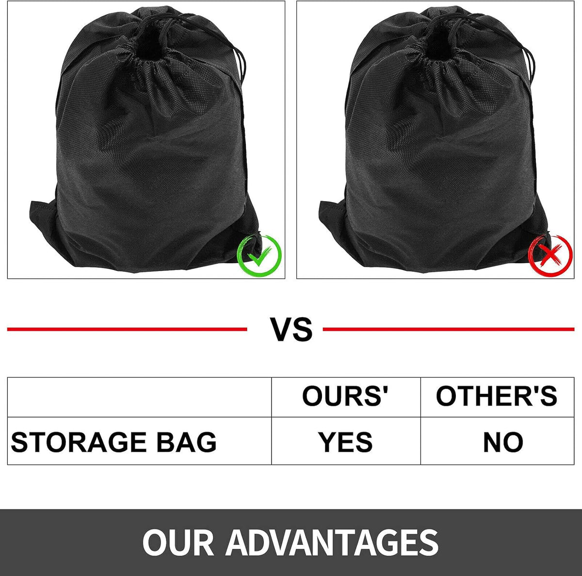 6.8'x 4.1' Heavy Duty Truck Bed Cargo Net with S-Hooks, 1100LBS, Pack of 2 Q13915
