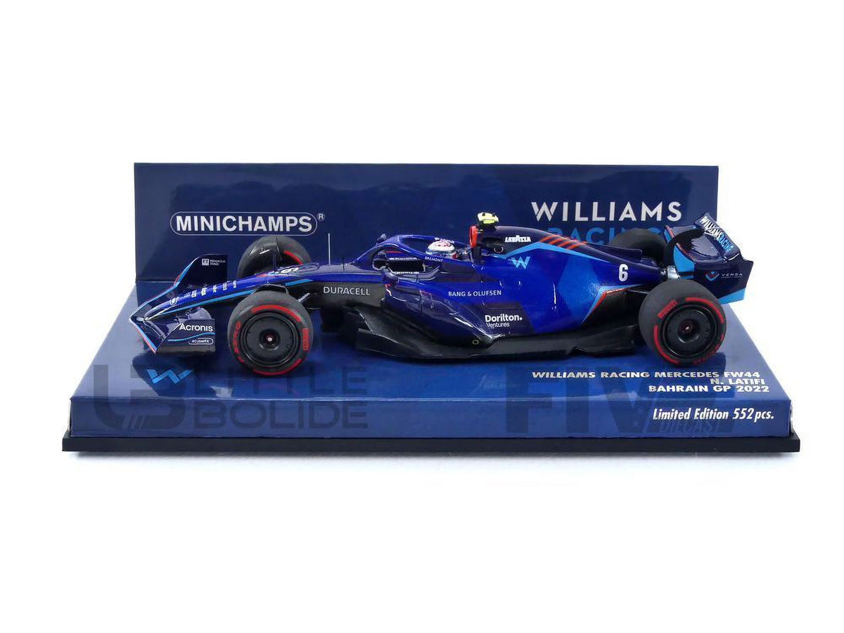 1/43 Williams FW44 GP Bahrain 2022 N6158