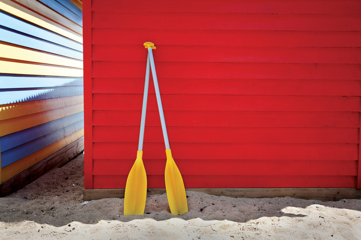 86" 2 Piece Blue Kayak Paddle R8220