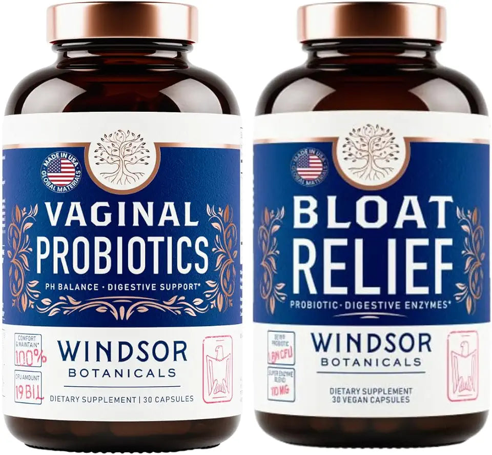Probiotic with Enzymes and Vaginal Probiotics K384825