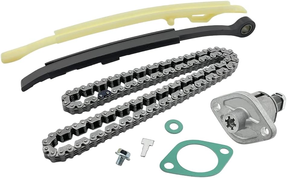 Cam Timing Chain Guides Tensioner Gasket Kit Compatible for Honda TRX 450 CRF450 2004-2017 Pack of 2 D34530